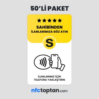 50 Adet Sahibinden NFC Kartı