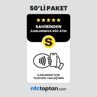 50 Adet Sahibinden NFC Kartı