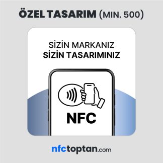 Özel Tasarım NFC Pleksi Kart (Min. 500 Adet)